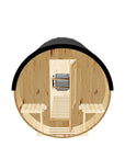 10ft Sauna | electric | Black High Performance Metal Roof | No Rear Window | Standard Door